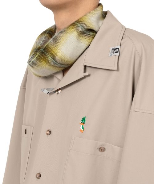 Scarf Combined Shirt