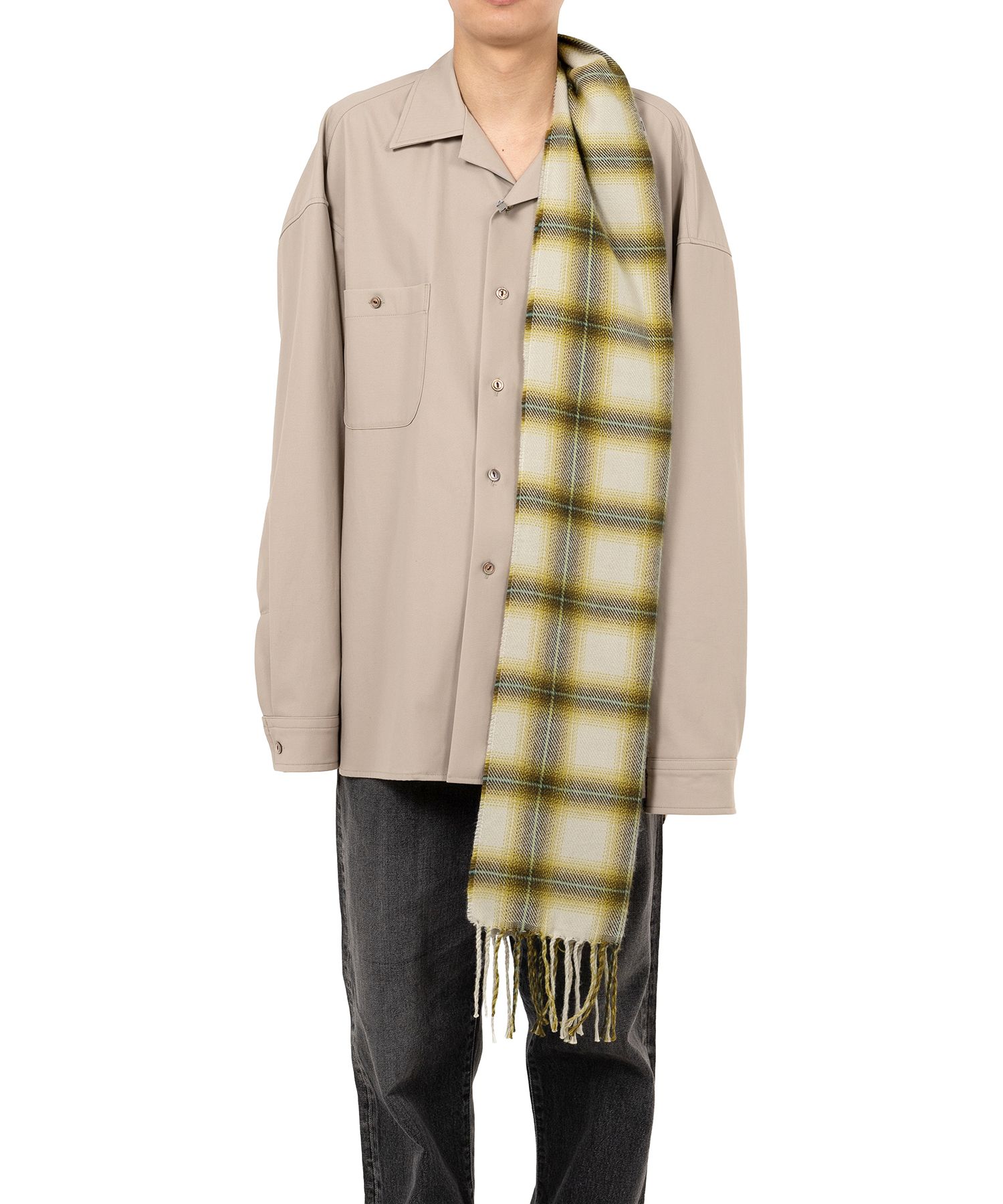 Scarf Combined Shirt