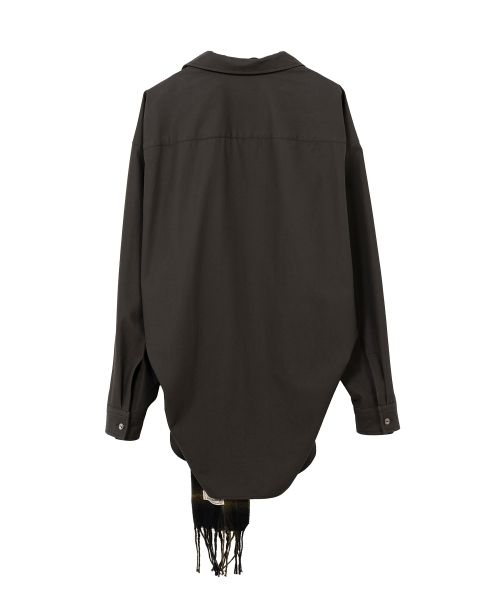 Scarf Combined Shirt