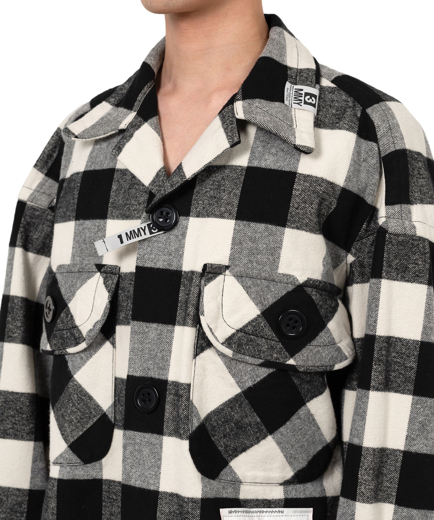 【MIHARAYASUHIRO】Amateur Sewn Like チェックシャツ ２色 Maison MIHARA YASUHIRO ONLINE STORE（メゾンミハラヤスヒロ
