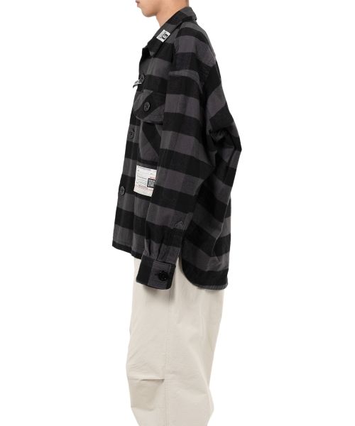 Amateur Sewn Like Check Shirt