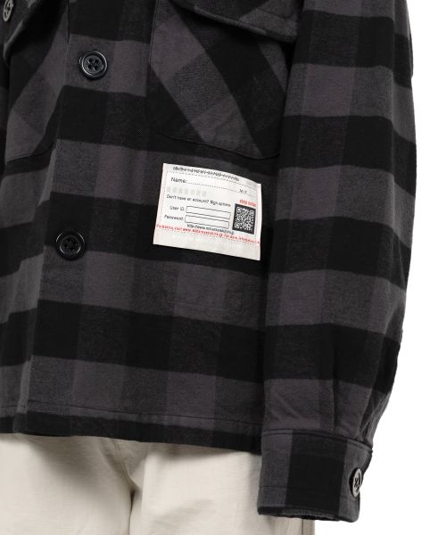 Amateur Sewn Like Check Shirt