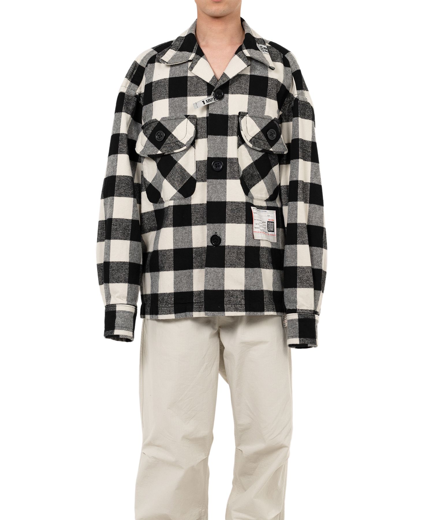 Amateur Sewn Like Check Shirt