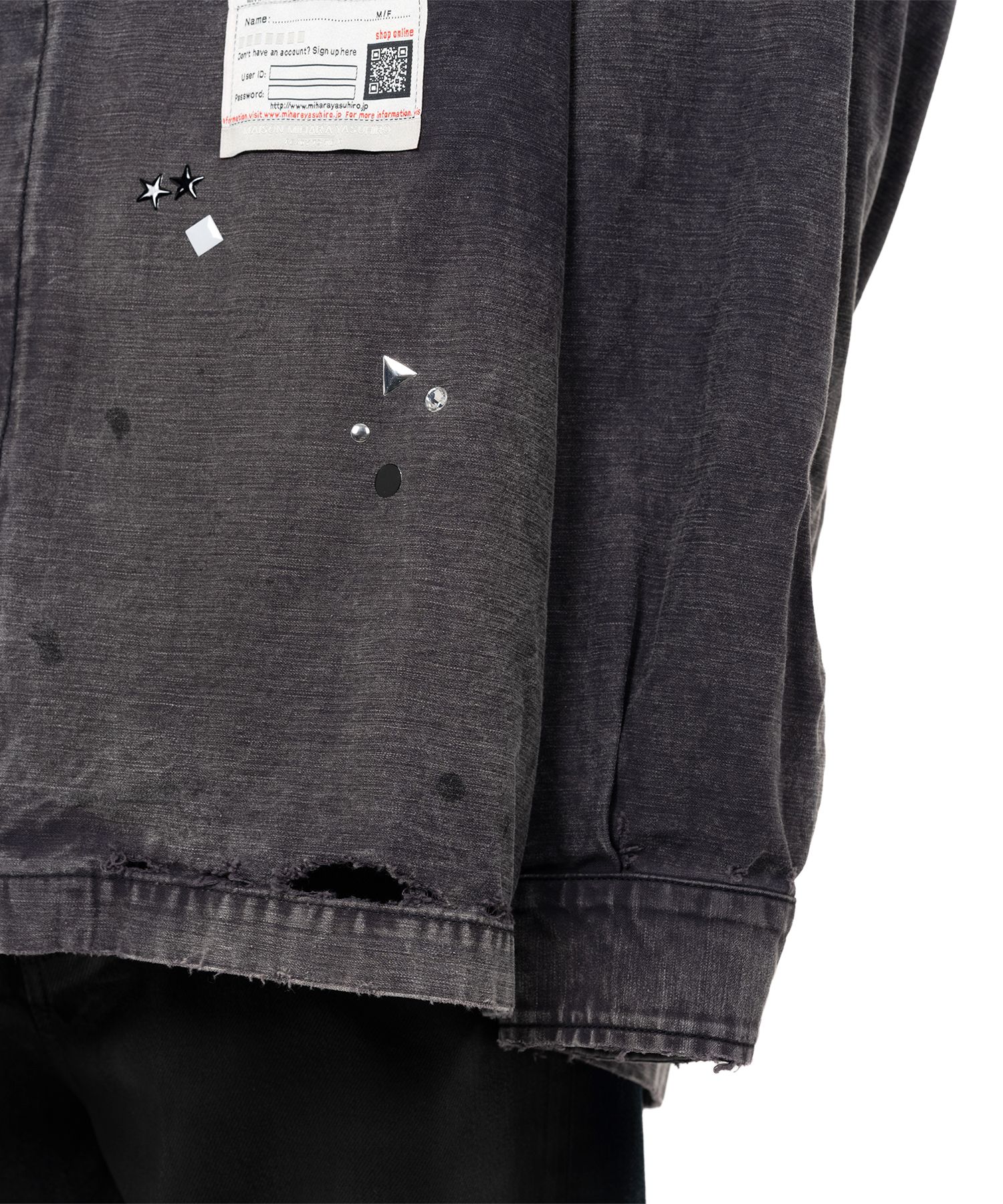 Embellished Military Shirt