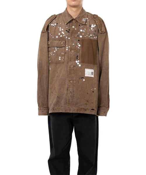 Embellished Military Shirt