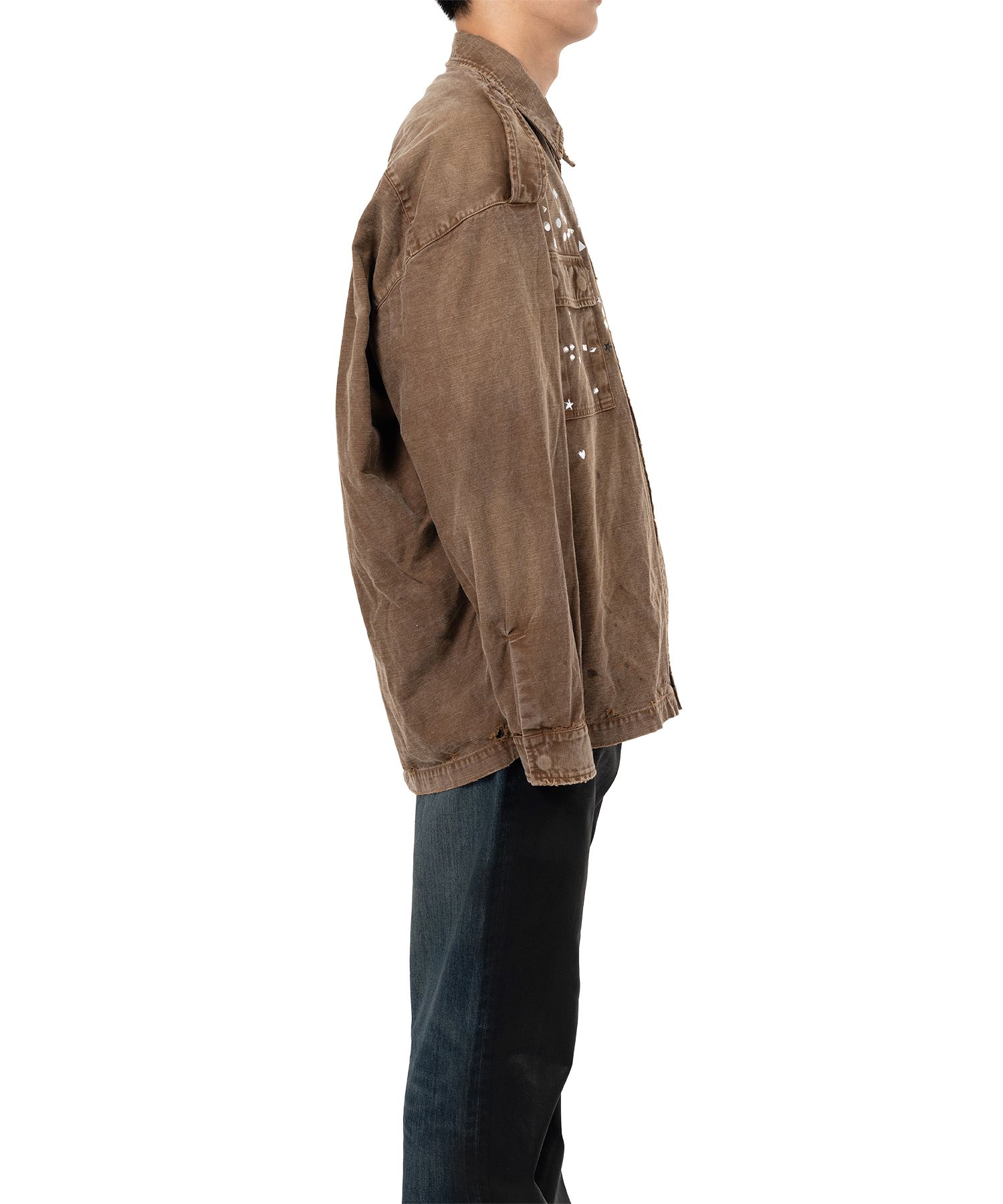 Embellished Military Shirt