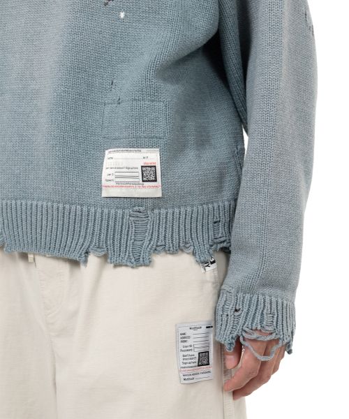 Whale Jacquard Knit Sweater