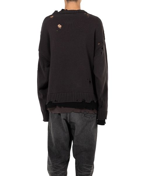 Triple Layered Knit Sweater