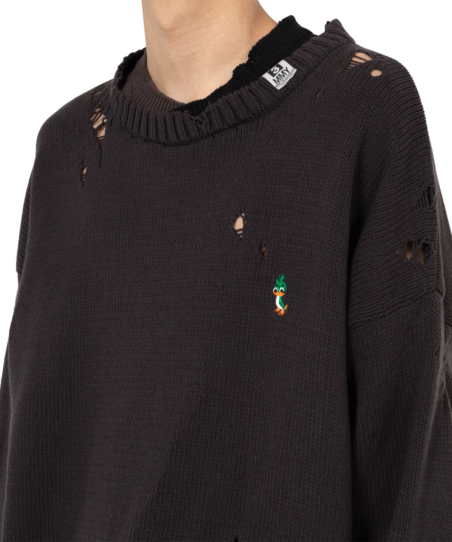 Triple Layered Knit Sweater