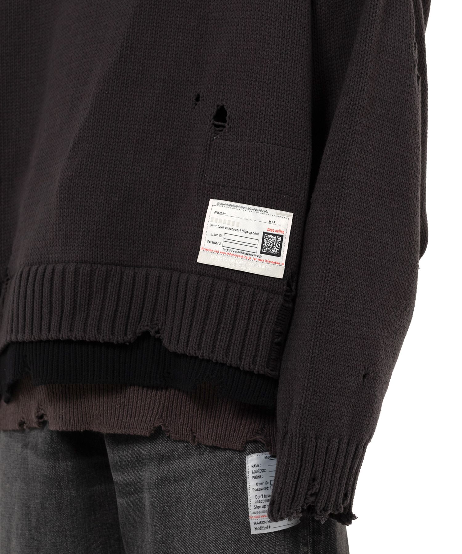 Triple Layered Knit Sweater