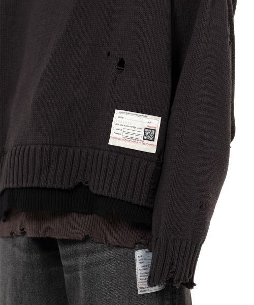 Triple Layered Knit Sweater