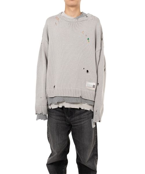 Triple Layered Knit Sweater
