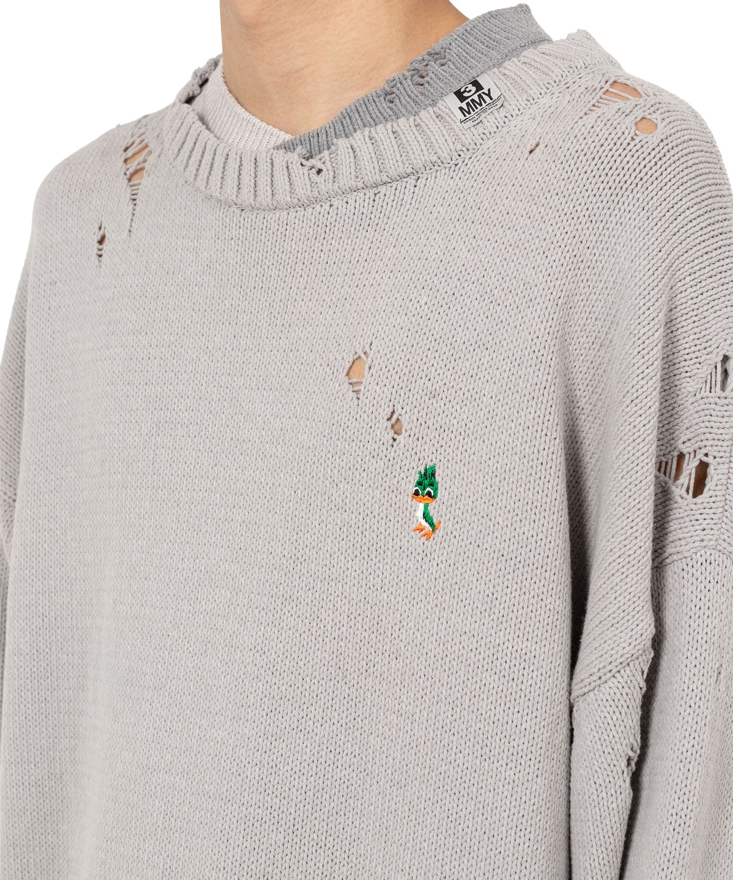 Triple Layered Knit Sweater