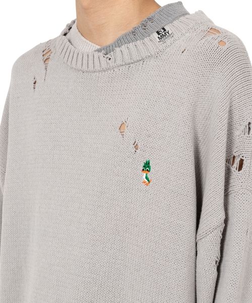 Triple Layered Knit Sweater