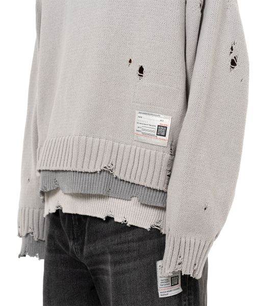 Triple Layered Knit Sweater