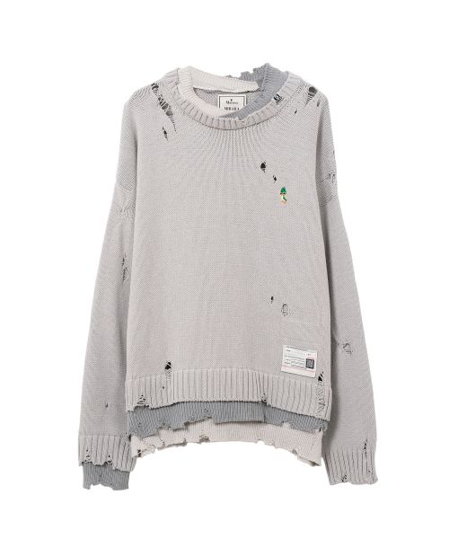 Triple Layered Knit Sweater
