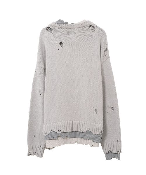 Triple Layered Knit Sweater