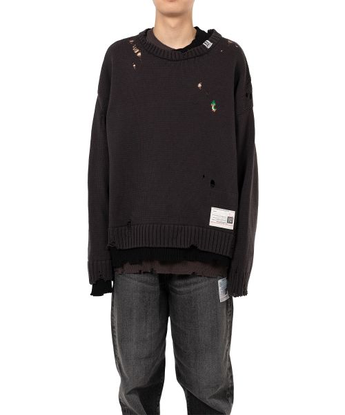 Triple Layered Knit Sweater