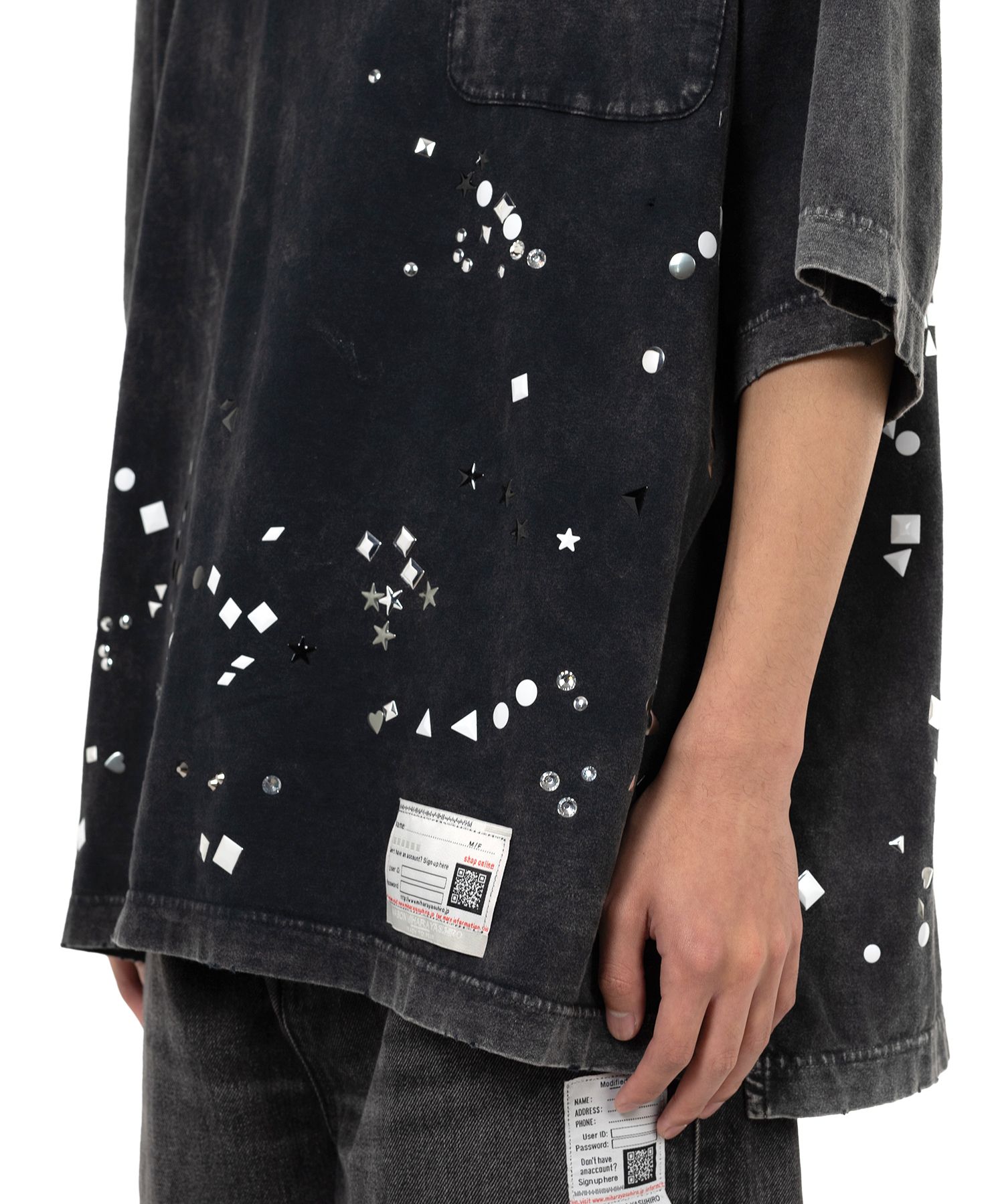 Embellished Bleached T-shirt