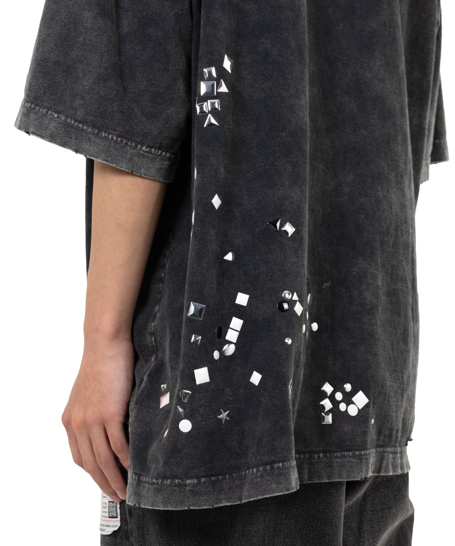 Embellished Bleached T-shirt