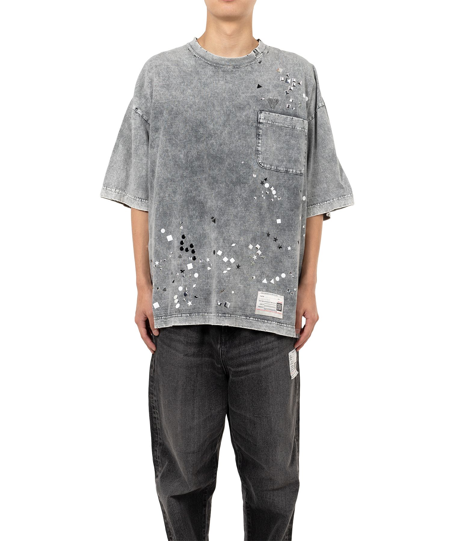 Embellished Bleached T-shirt