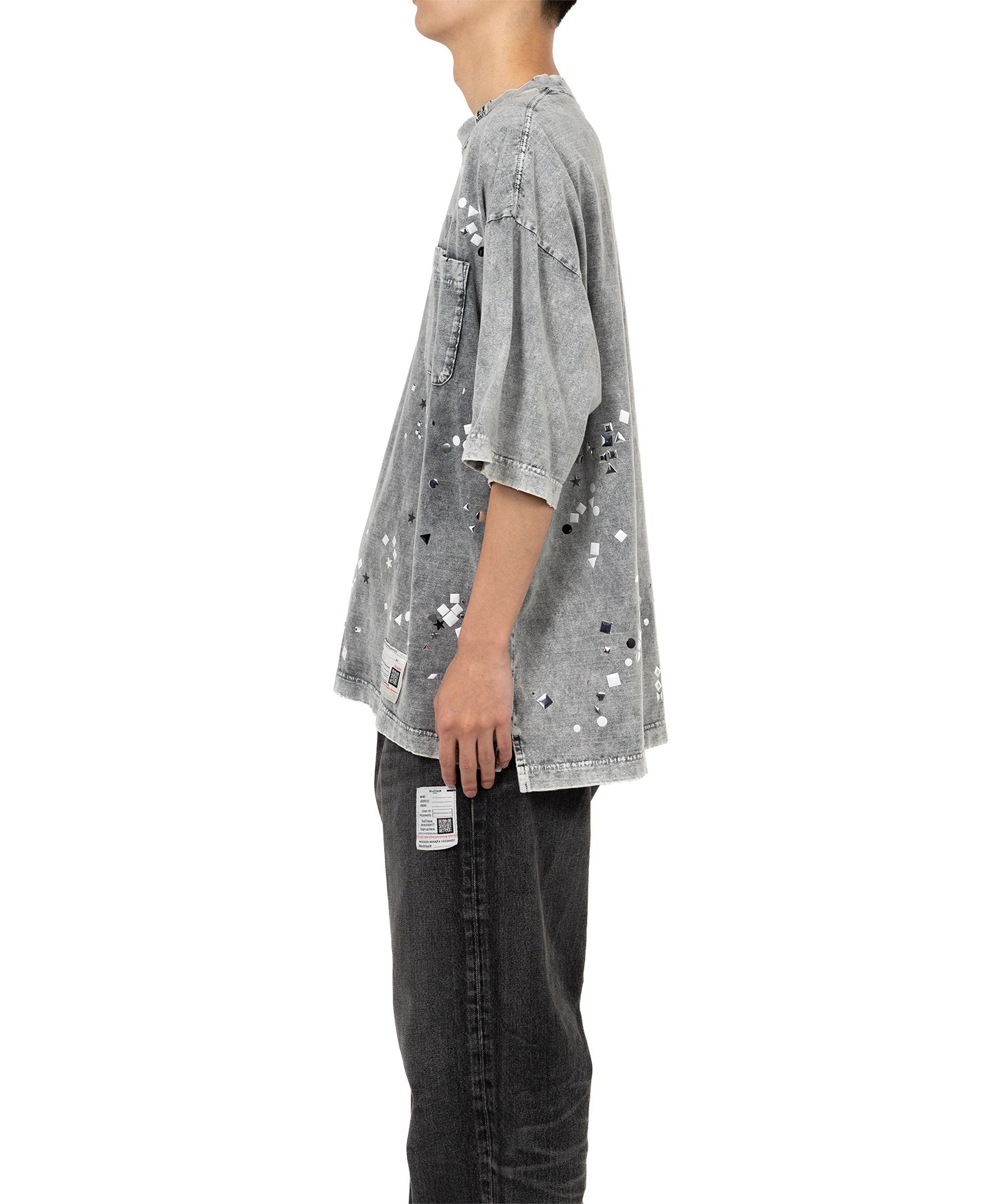 Embellished Bleached T-shirt