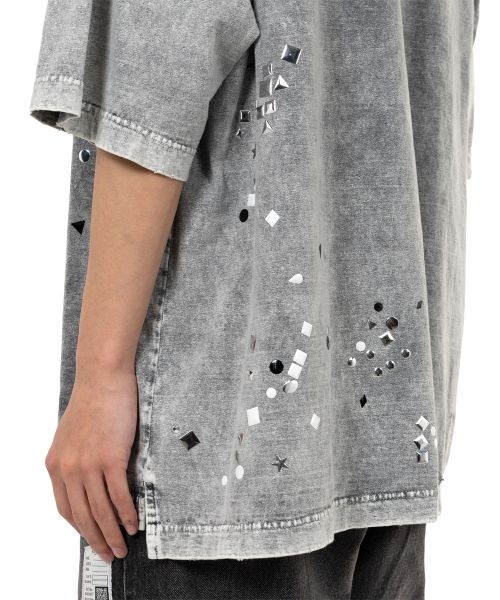 Embellished Bleached T-shirt