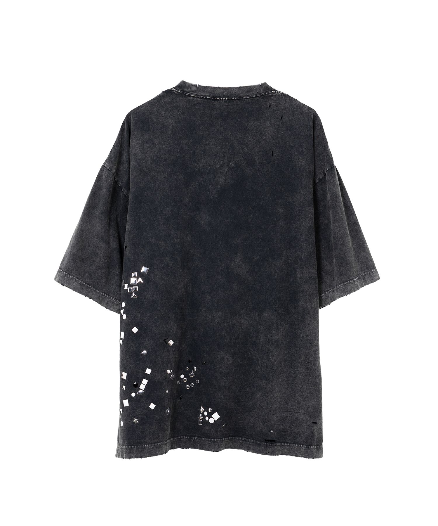 【MIHARA YASUHIRO】Embellished Cropped Long Sleeve Tシャツ Maison MIHARA YASUHIRO ONLINE STORE(メゾンミハラヤスヒロ
