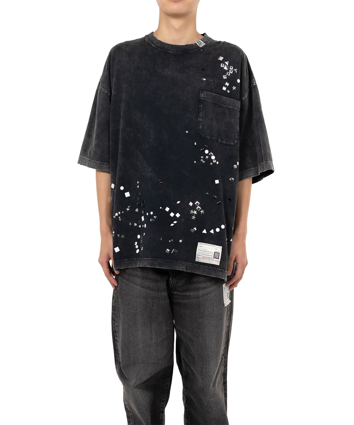 Embellished Bleached T-shirt