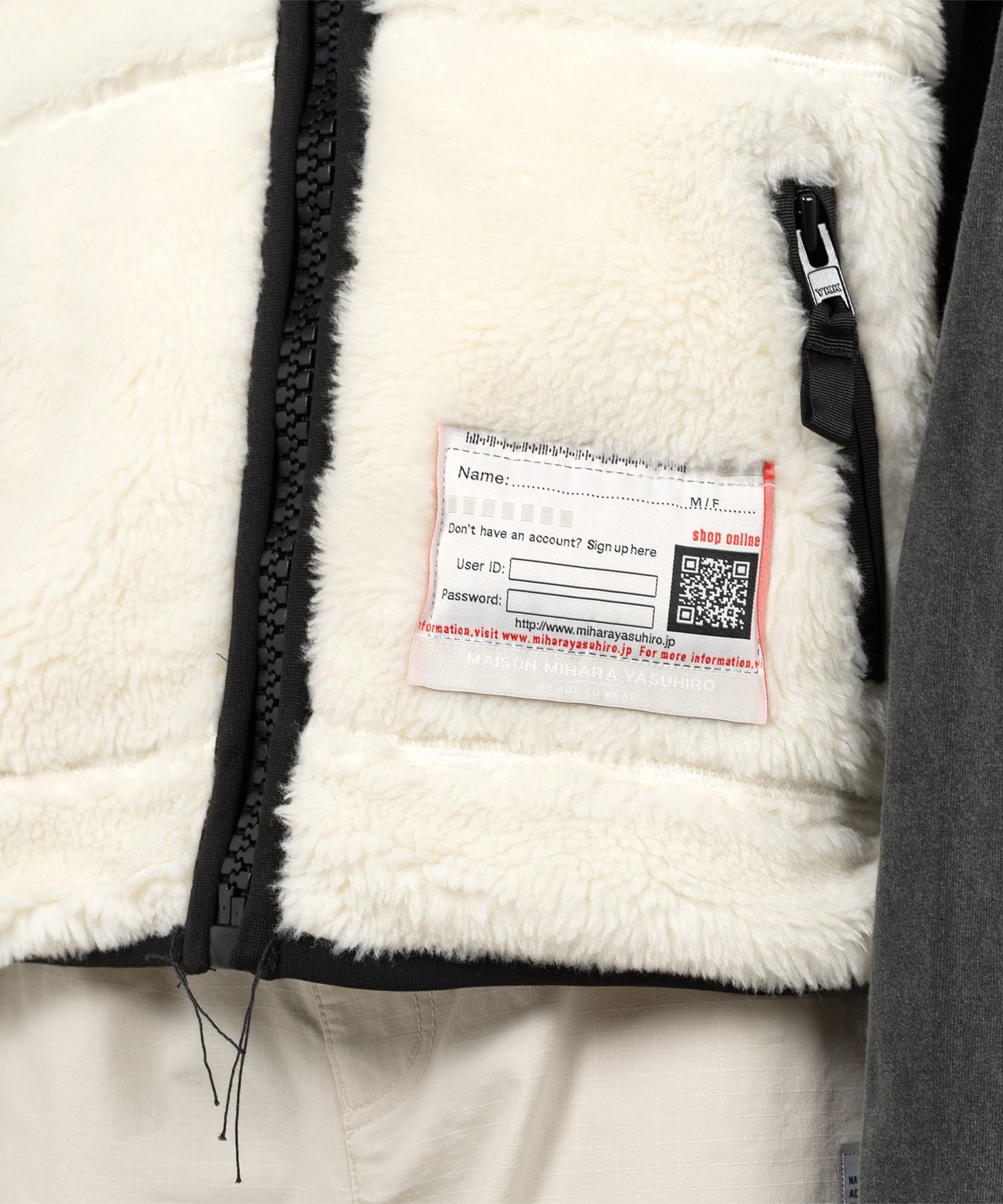 Amateur Sewn Like  Boa Vest