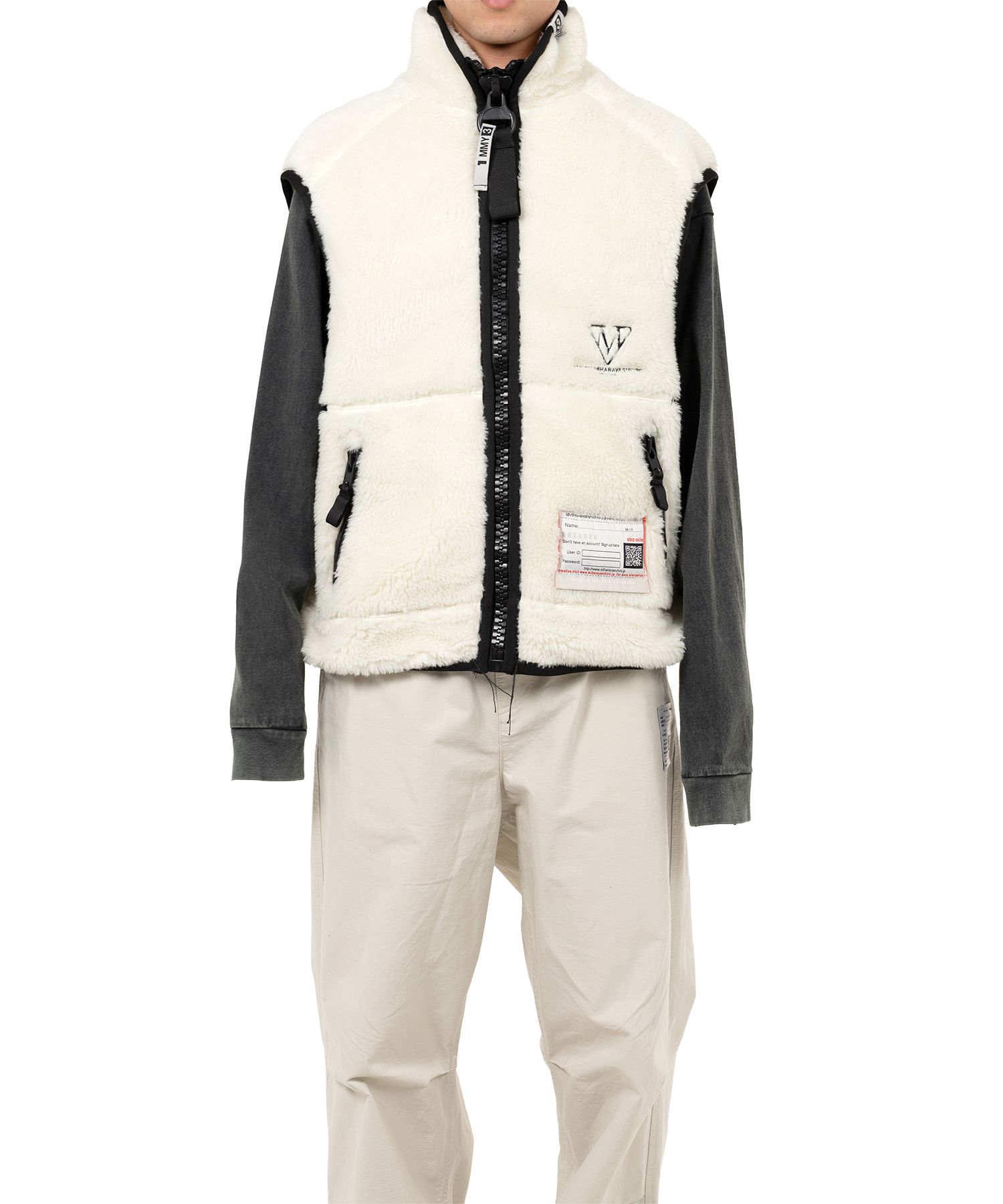 Amateur Sewn Like  Boa Vest