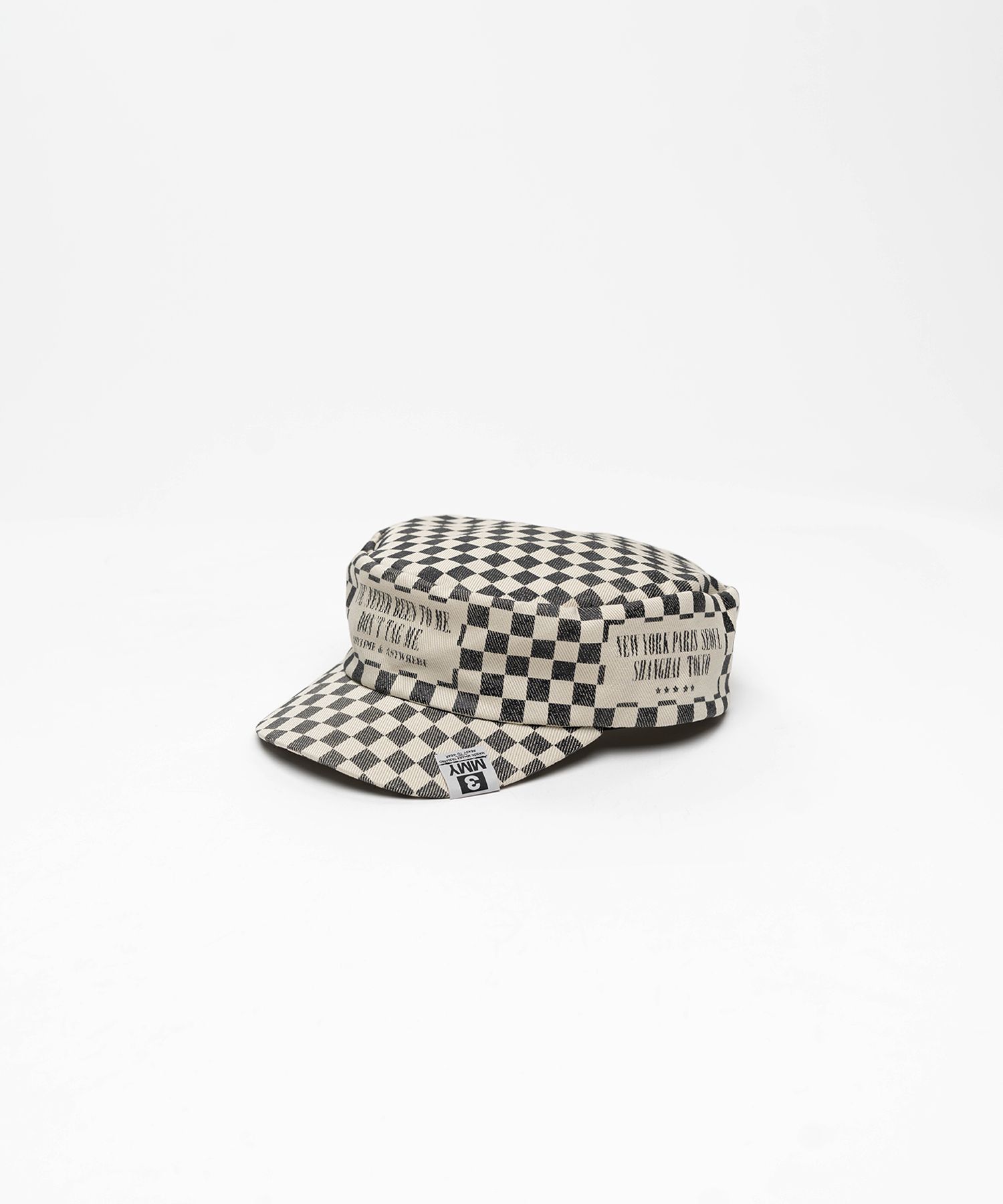 Check Printed Work Cap