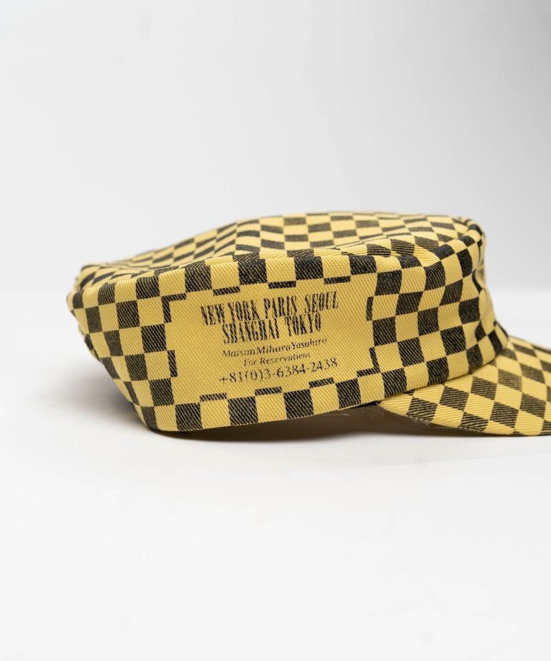 Check Printed Work Cap