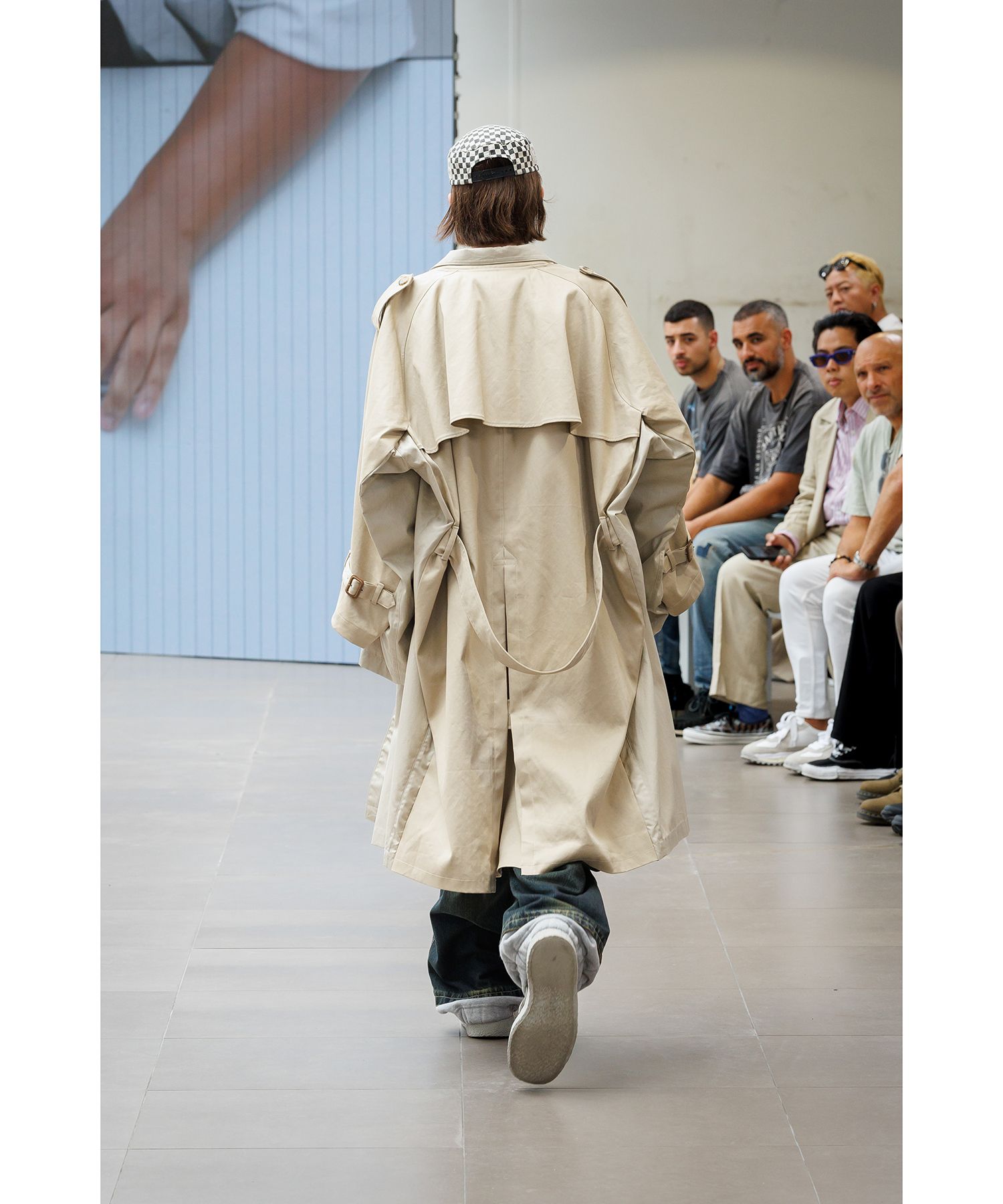 Check Printed Work Cap