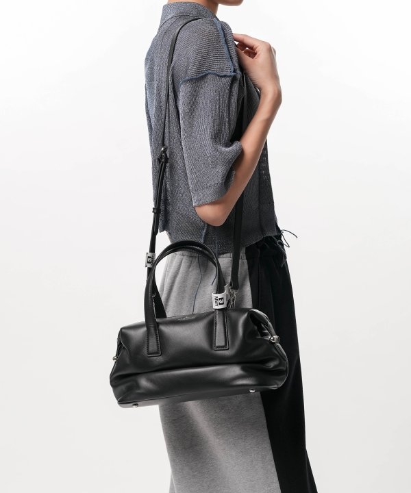 "PUCKER" Mini Boston Bag