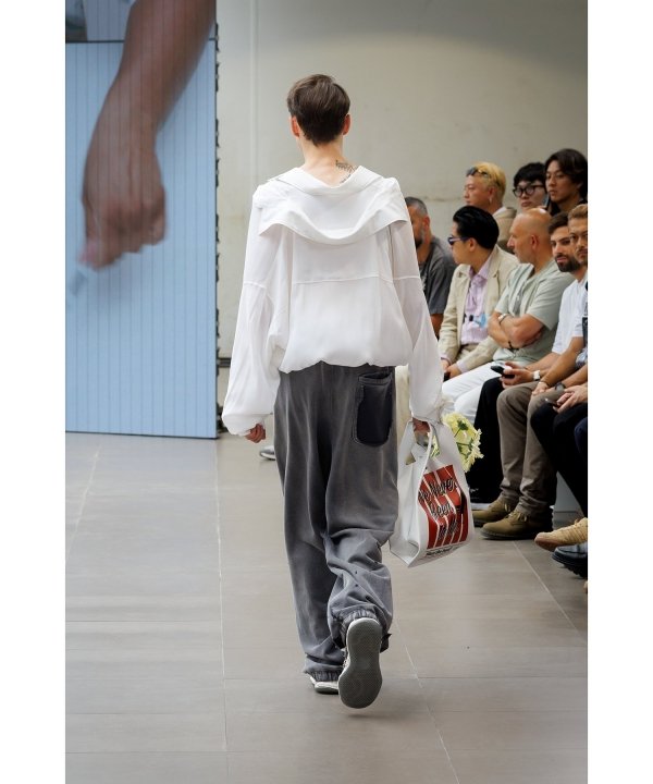 Cat Print Leather Shopping Bag