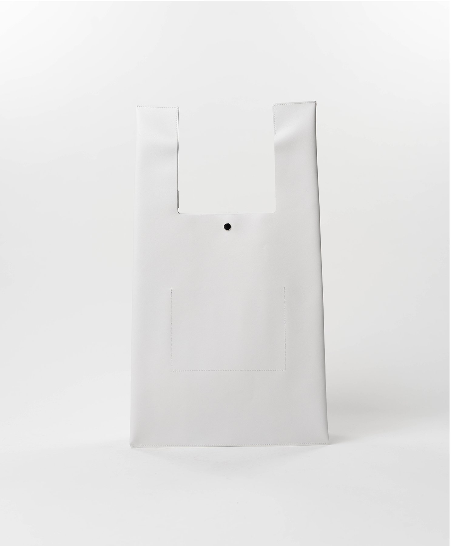 Cat Print Leather Shopping Bag