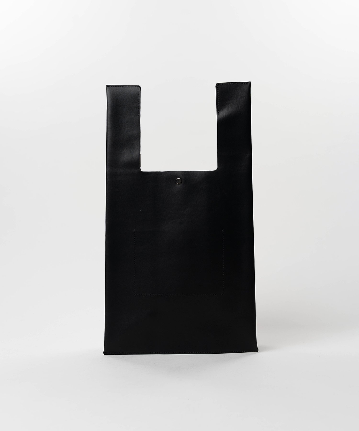 Cat Print Leather Shopping Bag