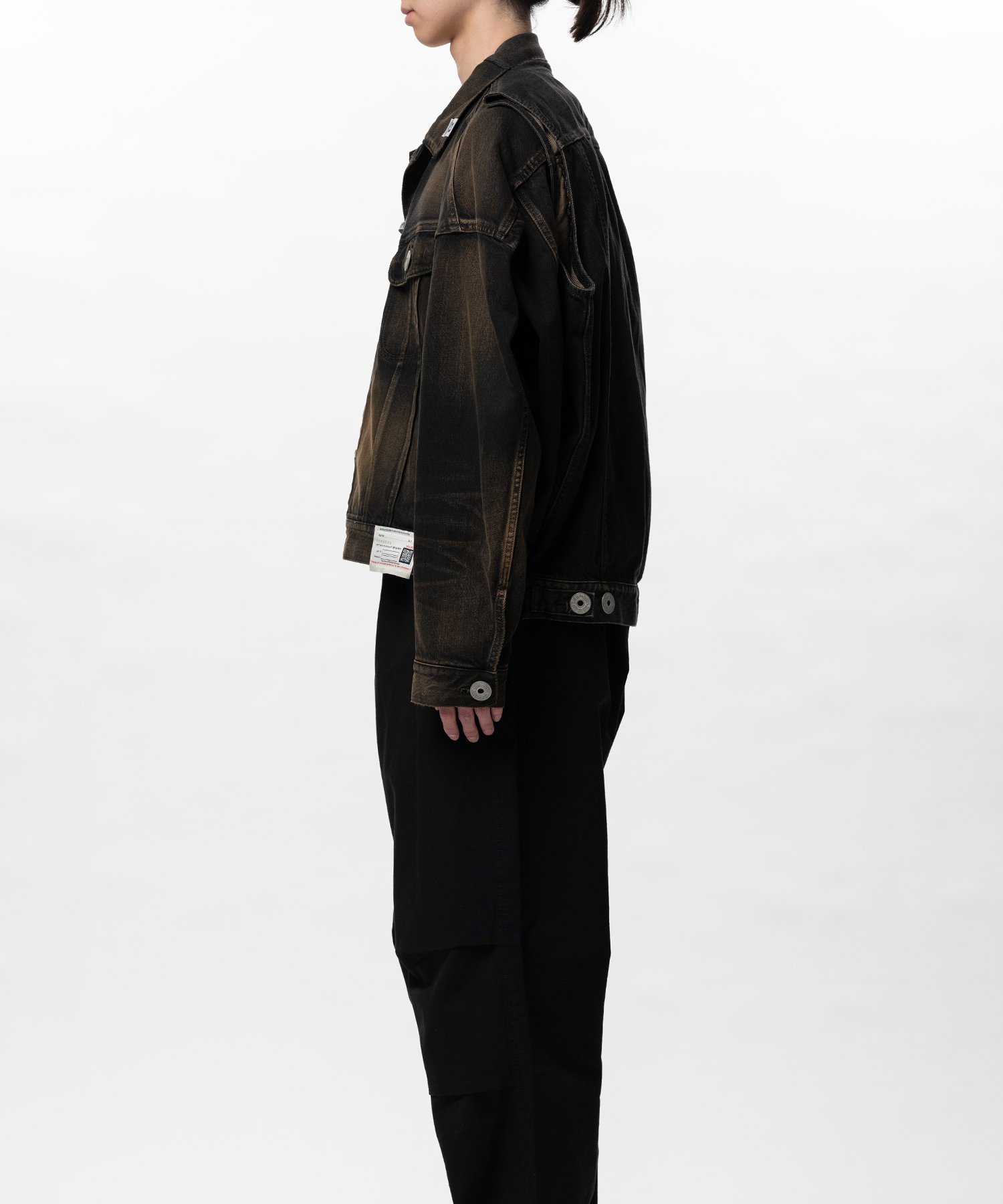 Vest Combined Denim Jacket