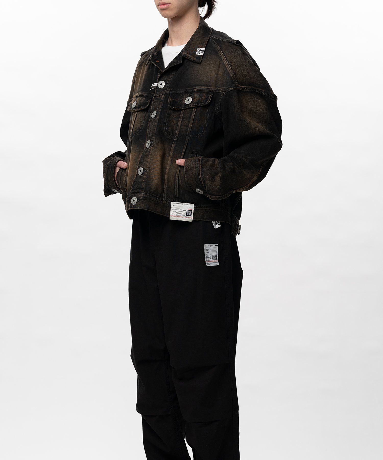 Vest Combined Denim Jacket