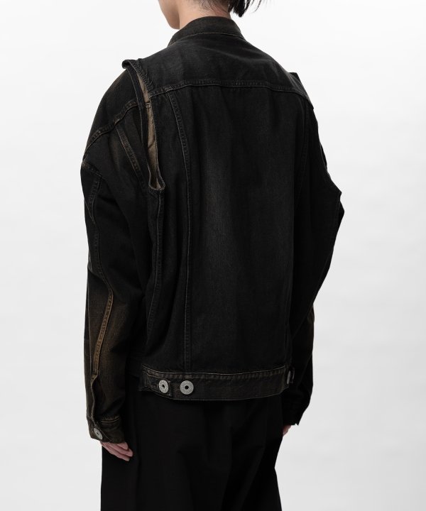 Vest Combined Denim Jacket