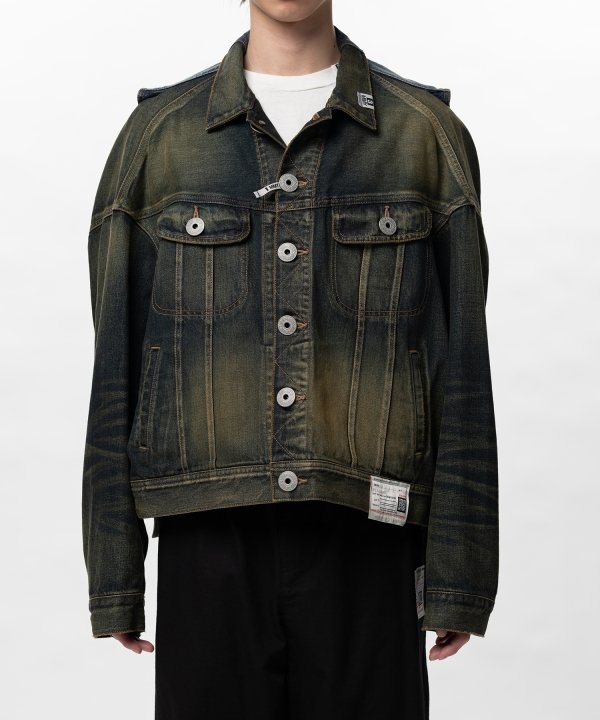 Vest Combined Denim Jacket