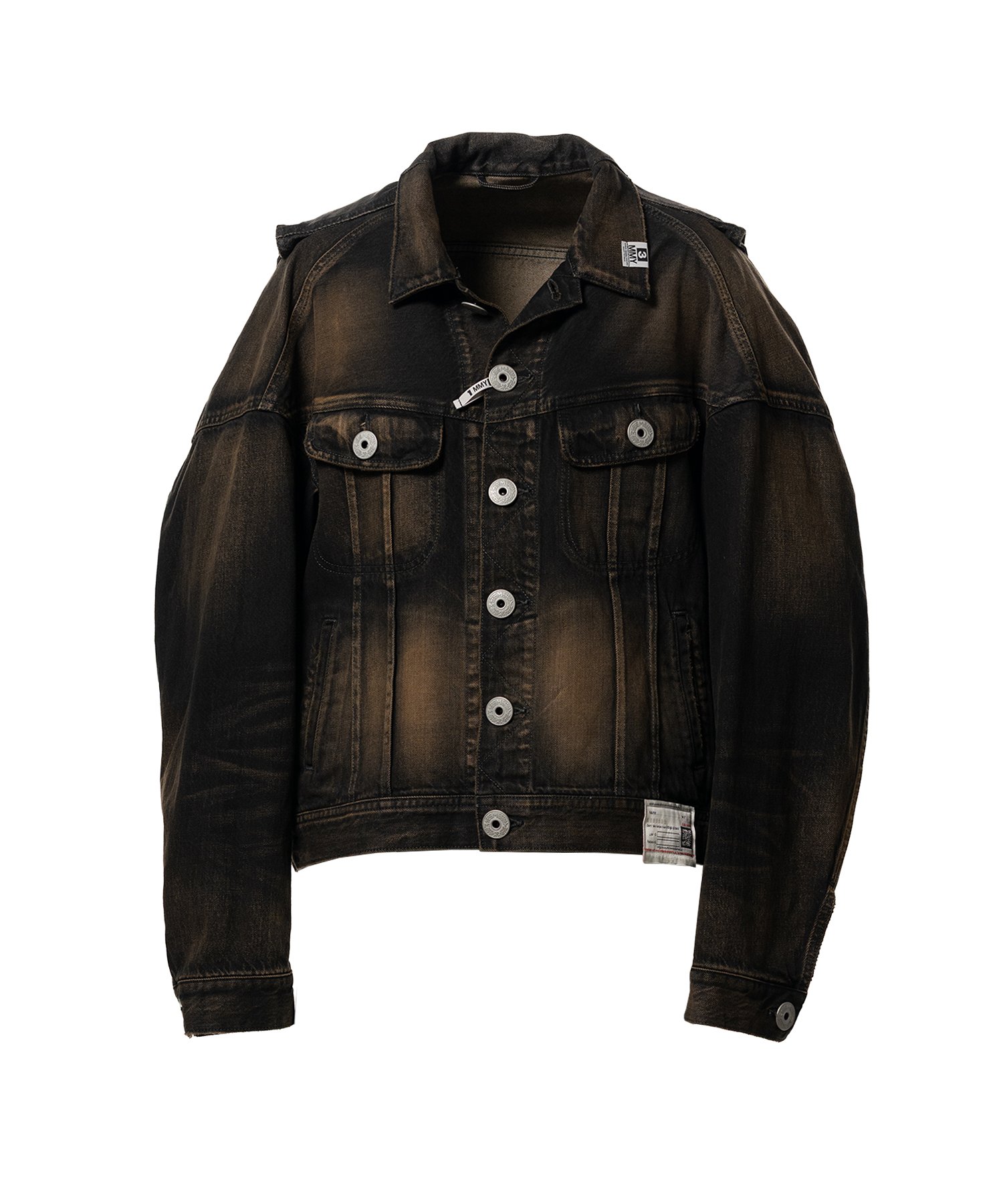 Vest Combined Denim Jacket