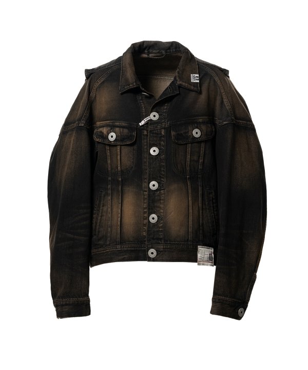 Vest Combined Denim Jacket