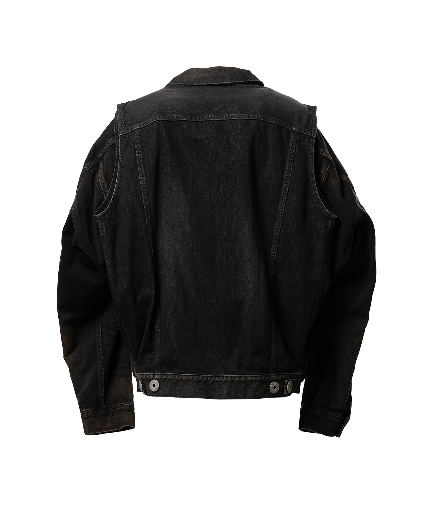 Vest Combined Denim Jacket