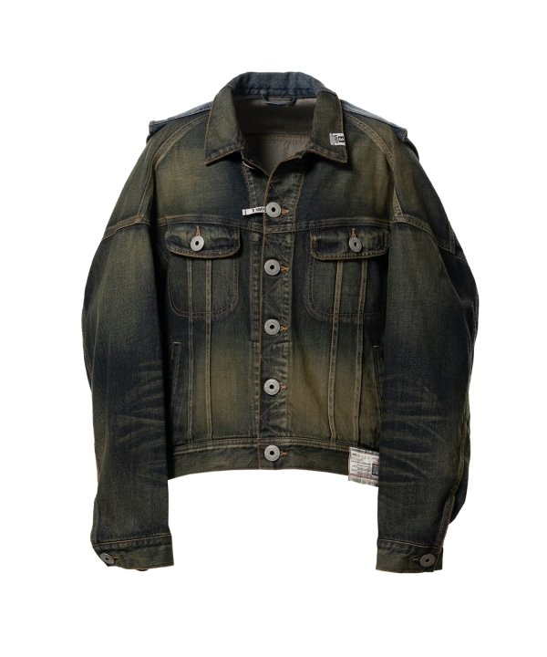 Vest Combined Denim Jacket