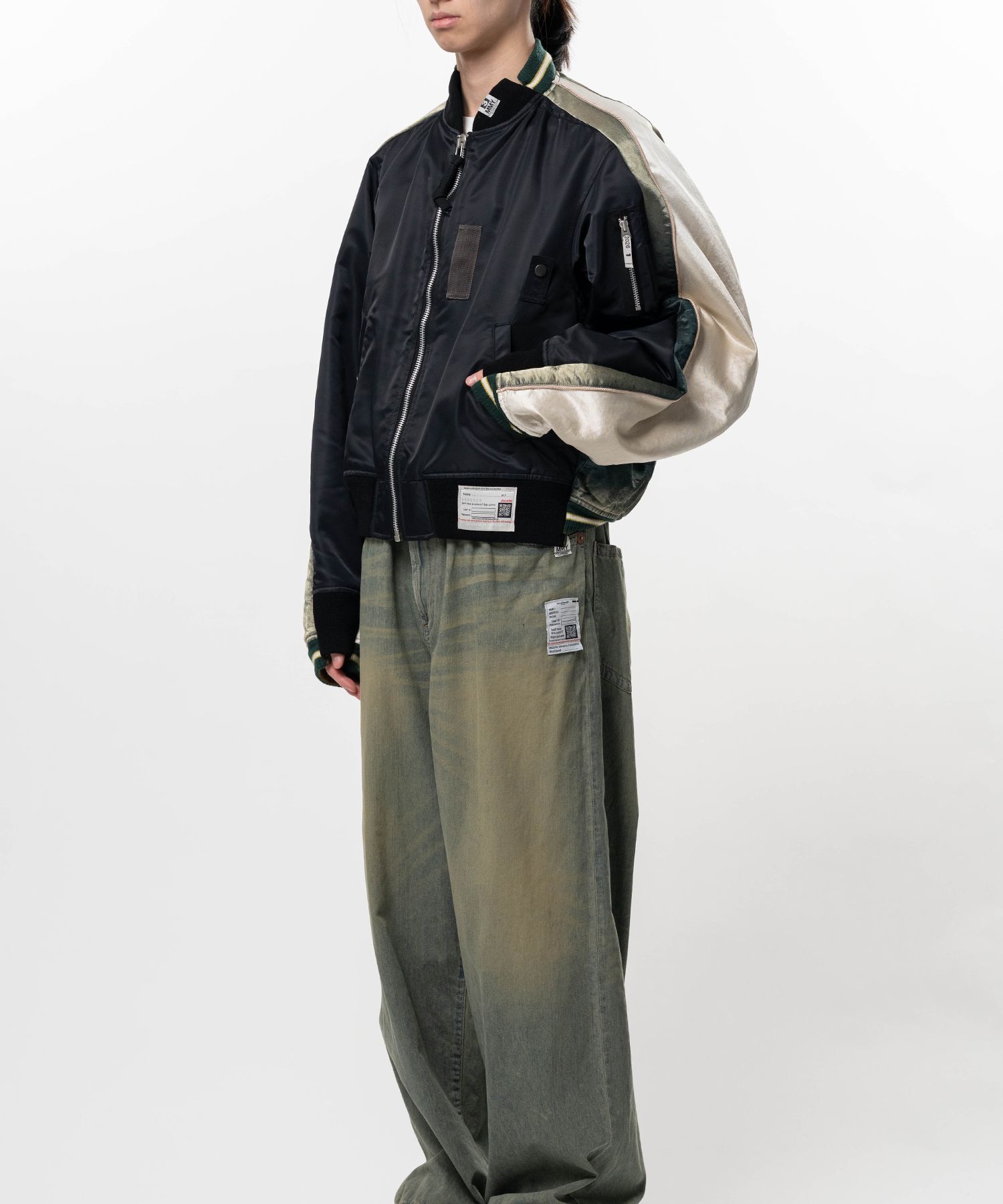 Front Back Combined Flight Jacket