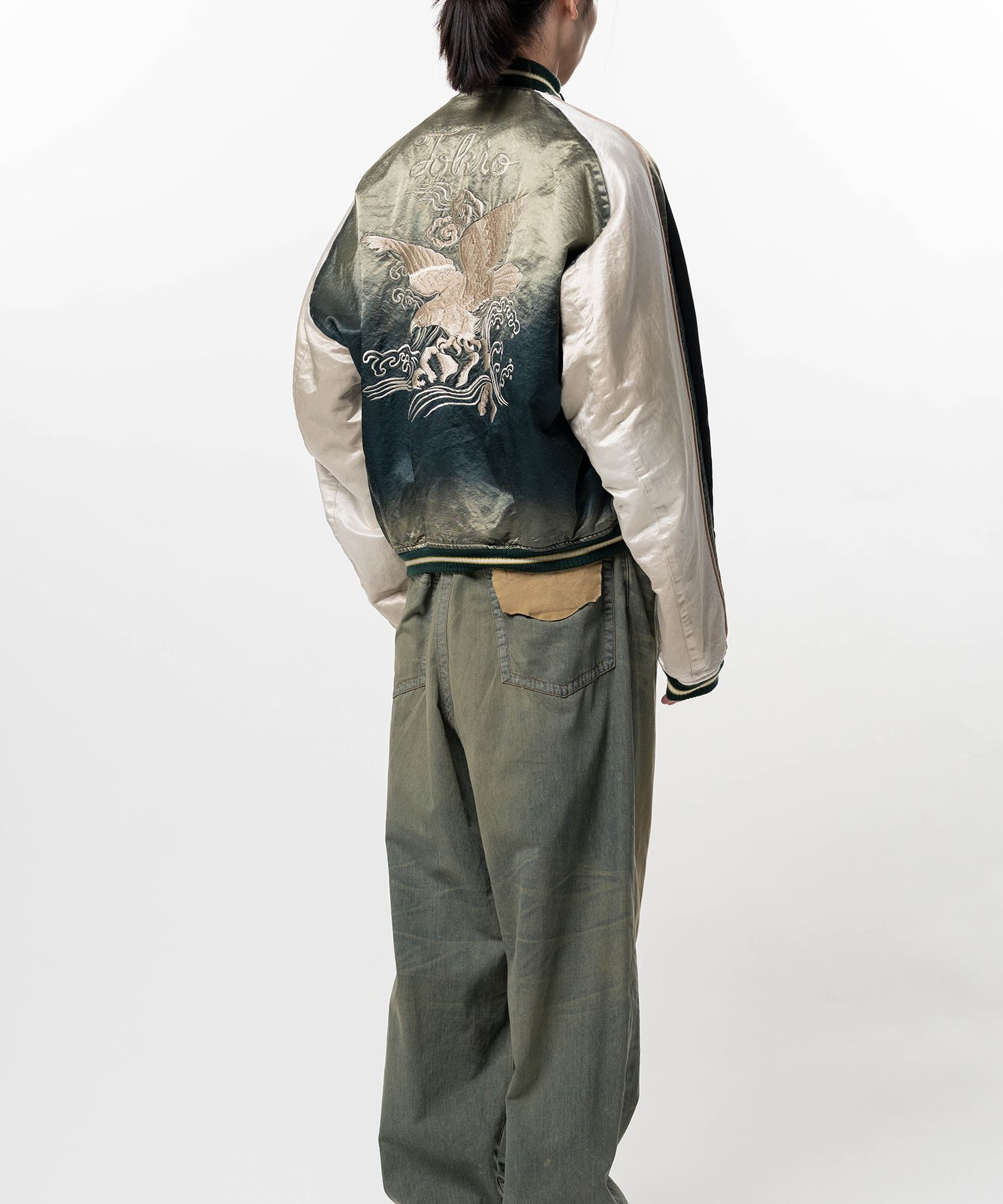 Front Back Combined Flight Jacket