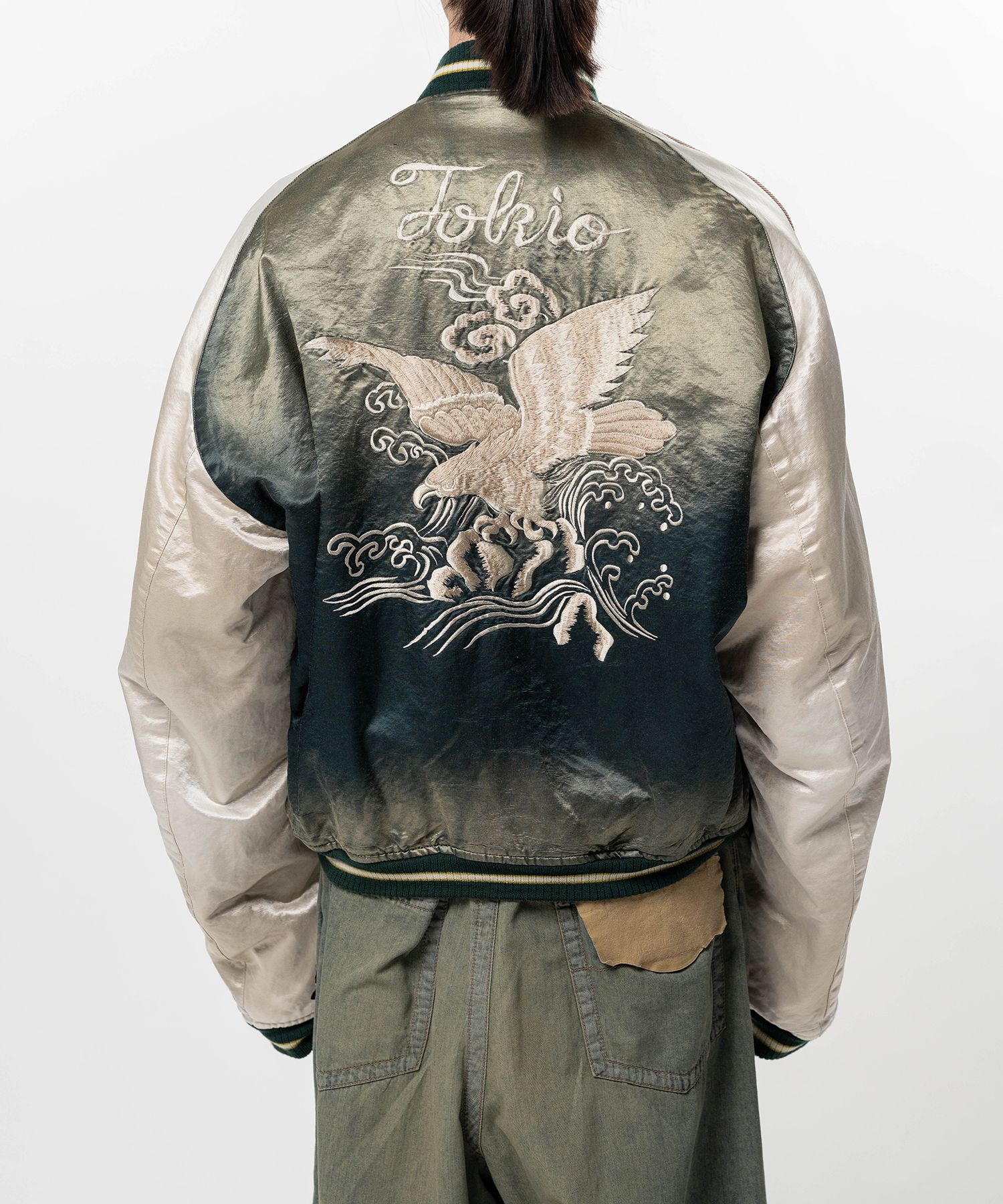 Front Back Combined Flight Jacket
