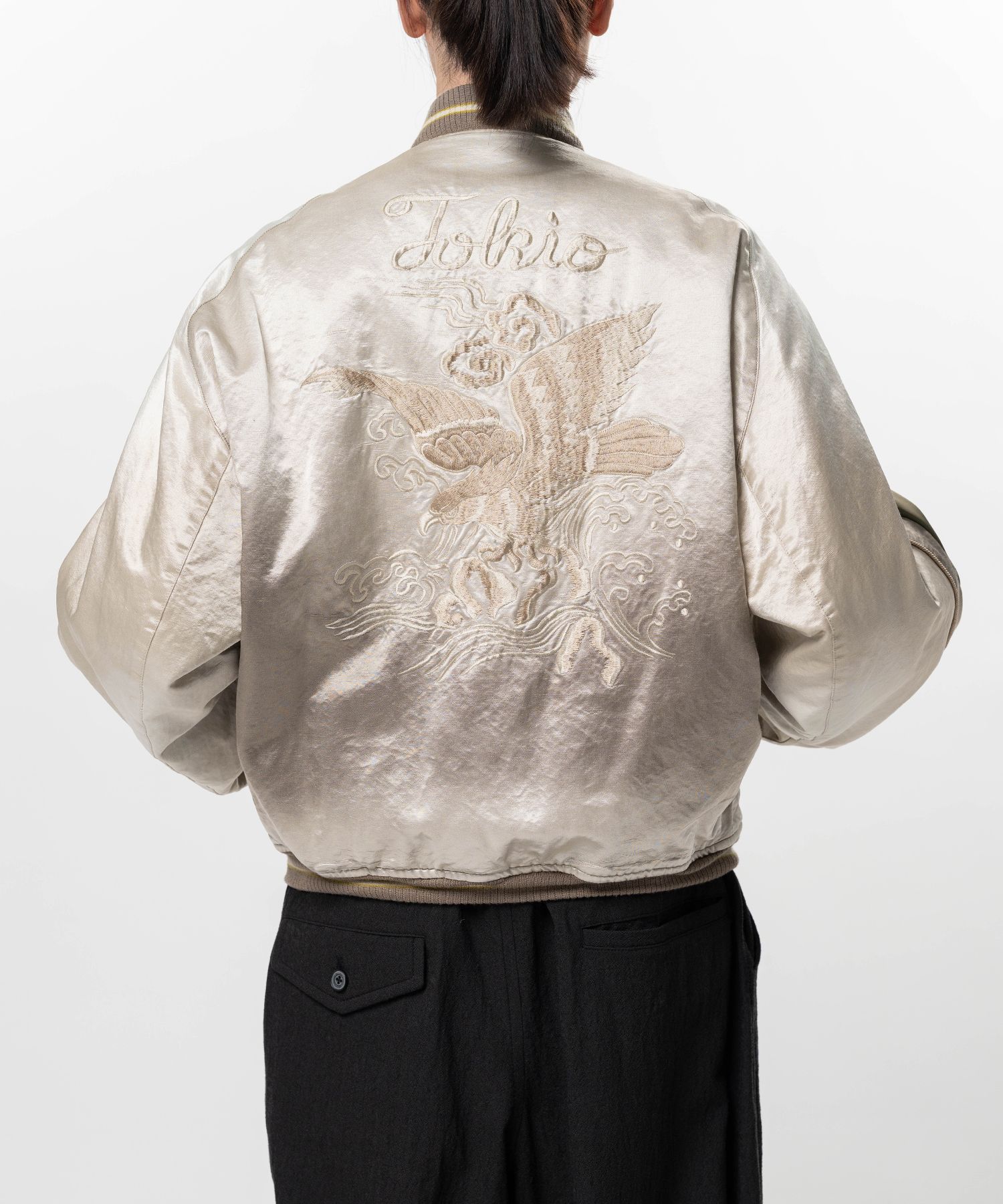Front Back Combined Flight Jacket
